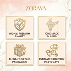 Elegant Crystal Drop Mangalsutra Necklace