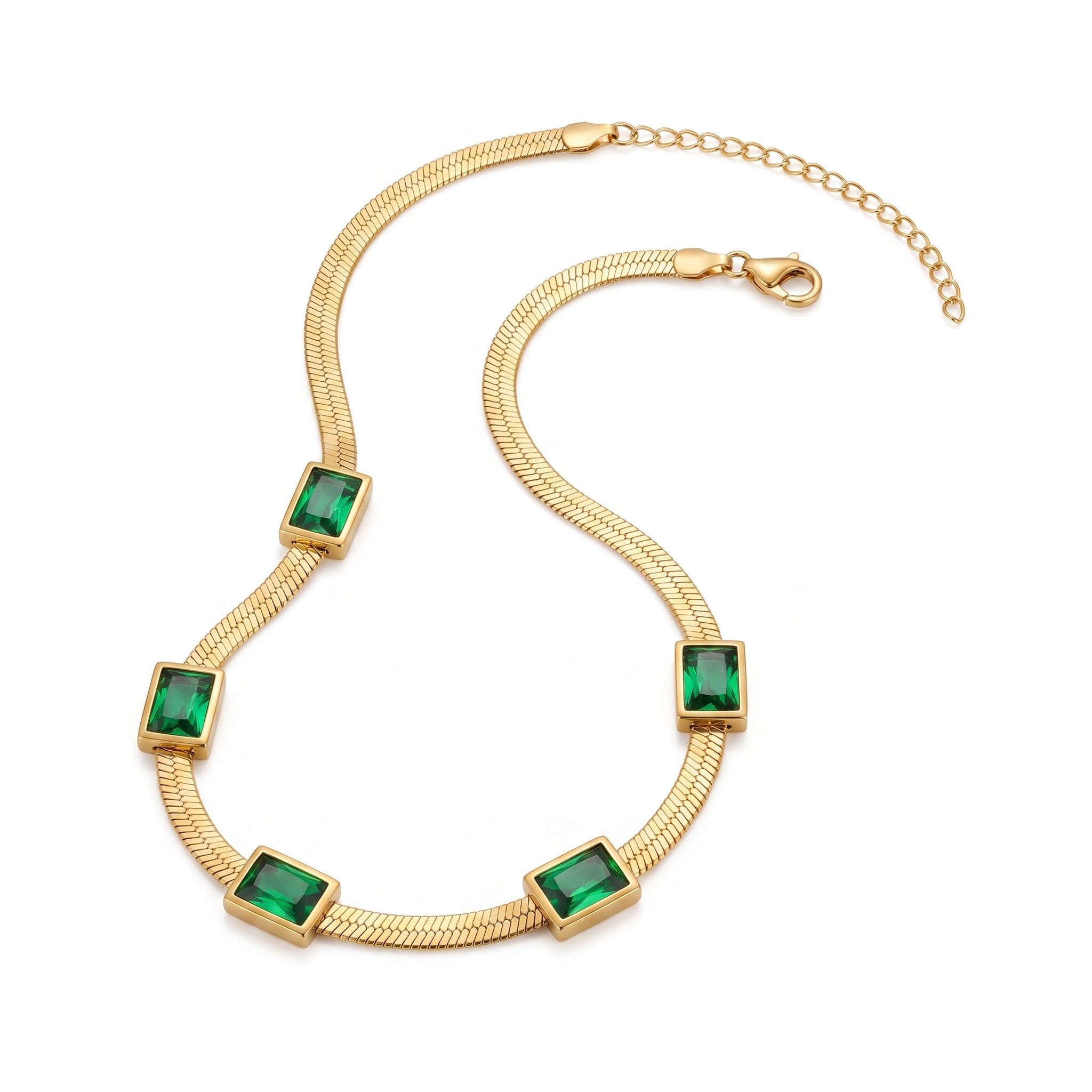 ZORAYA Emerald Luxe Necklace
