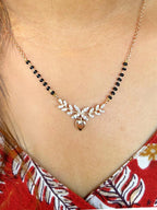 Zoraya Leaf Heart Mangalsutra