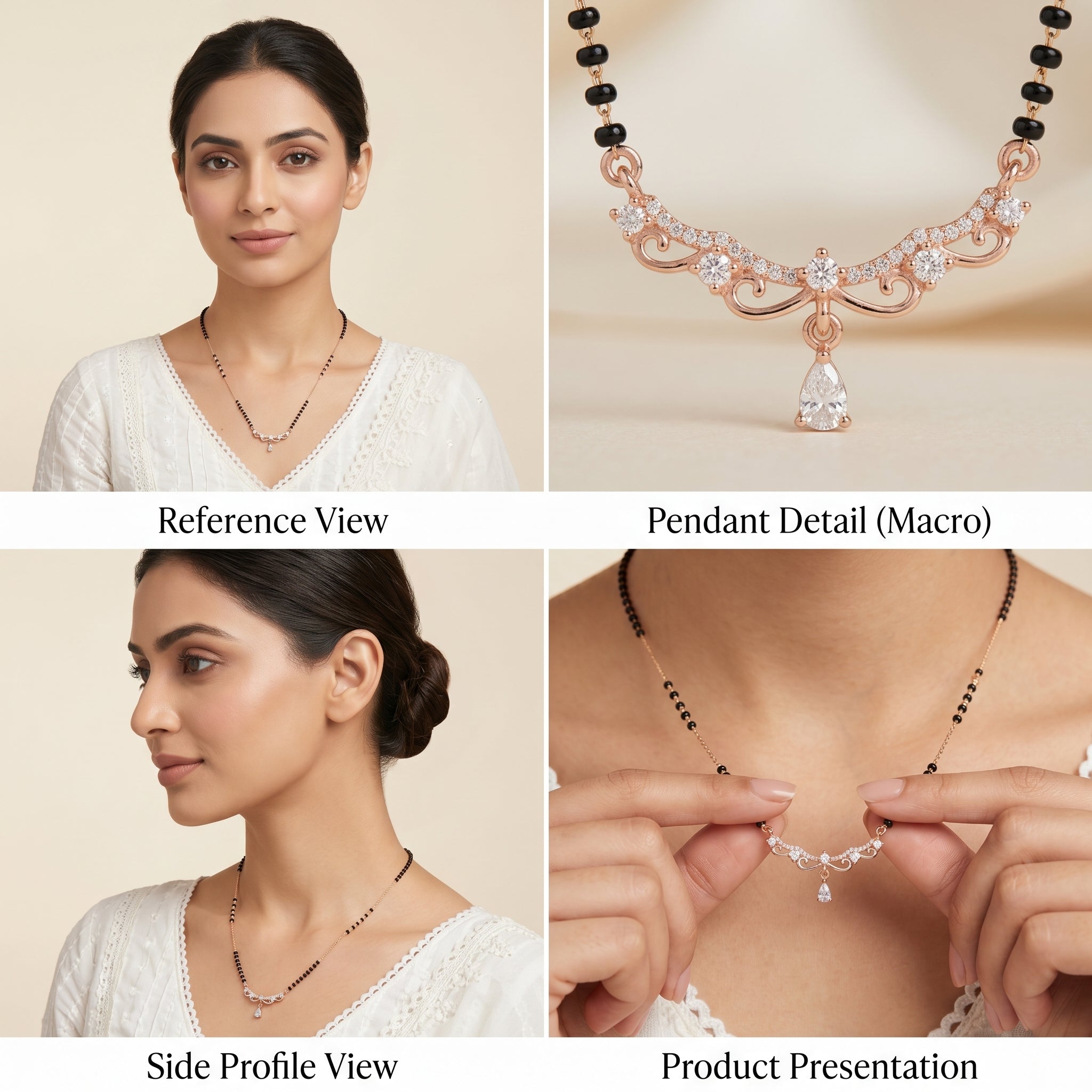 Ornate Swirl Mangalsutra