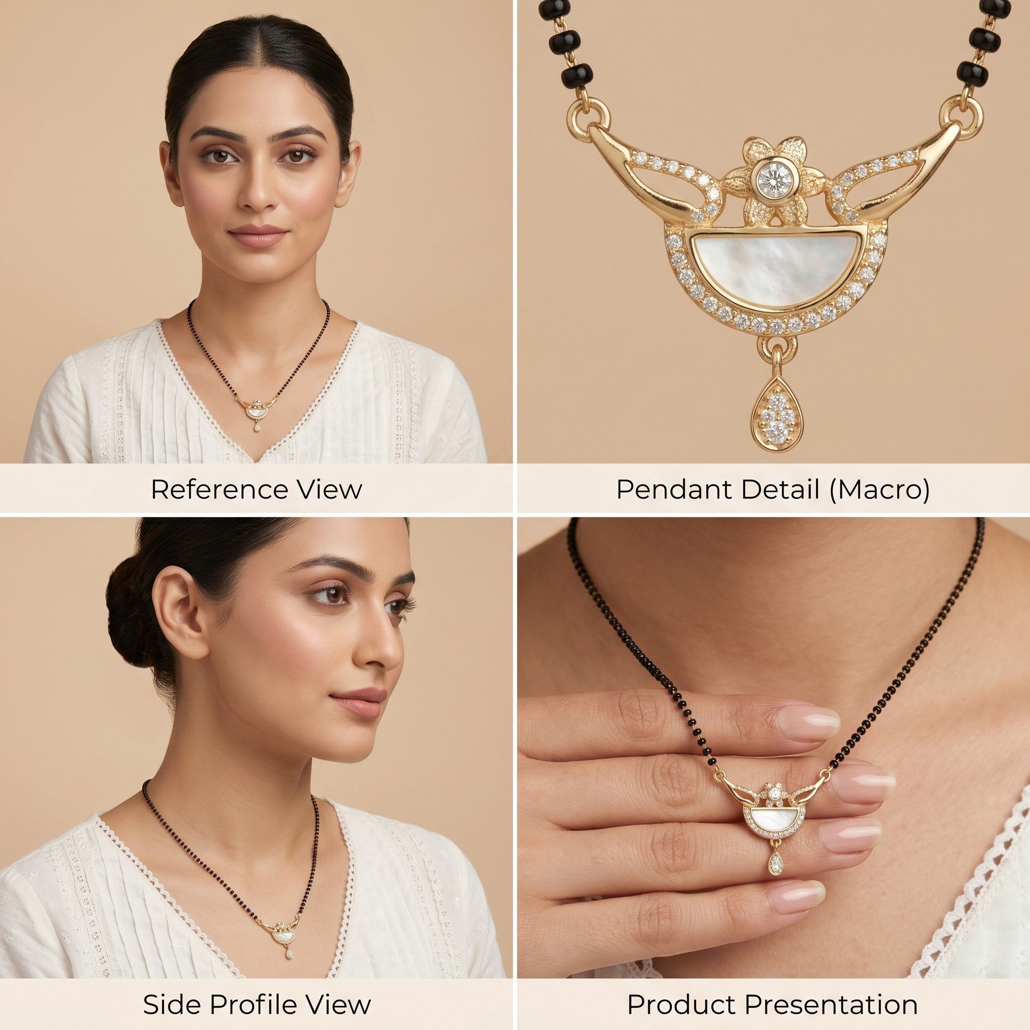 Gilded Arch Mangalsutra
