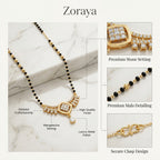 Geometric Gold Mangalsutra