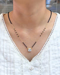Square Solitaire Mangalsutra