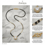 Square Solitaire Mangalsutra