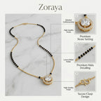 Zoraya Crescent Mangalsutra