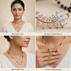 Zoraya Crystal Flower Mangalsutra