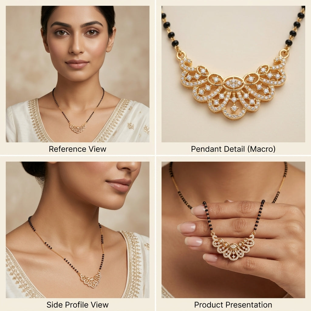 Zoraya Diamond Bloom Mangalsutra