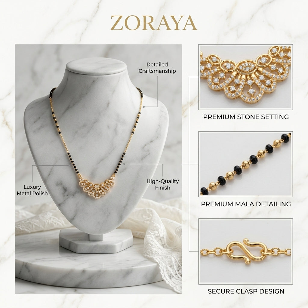 Zoraya Diamond Bloom Mangalsutra