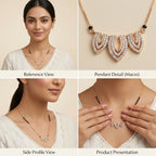 Zoraya Floral Grace Mangalsutra
