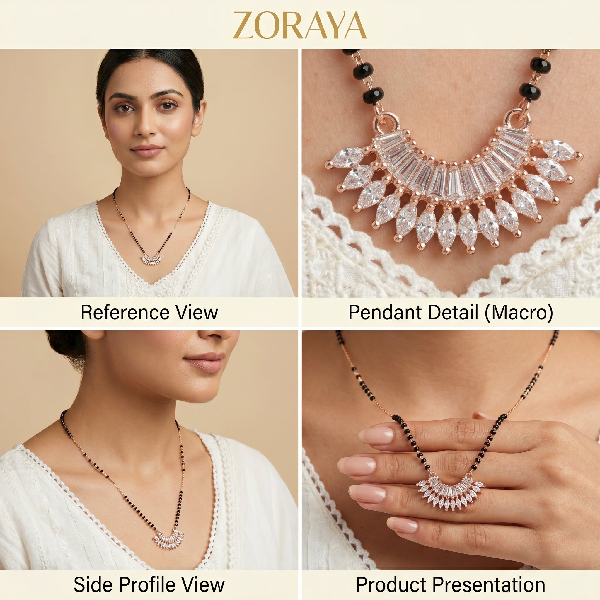 Zoraya Diamond Mangalsutra Chain