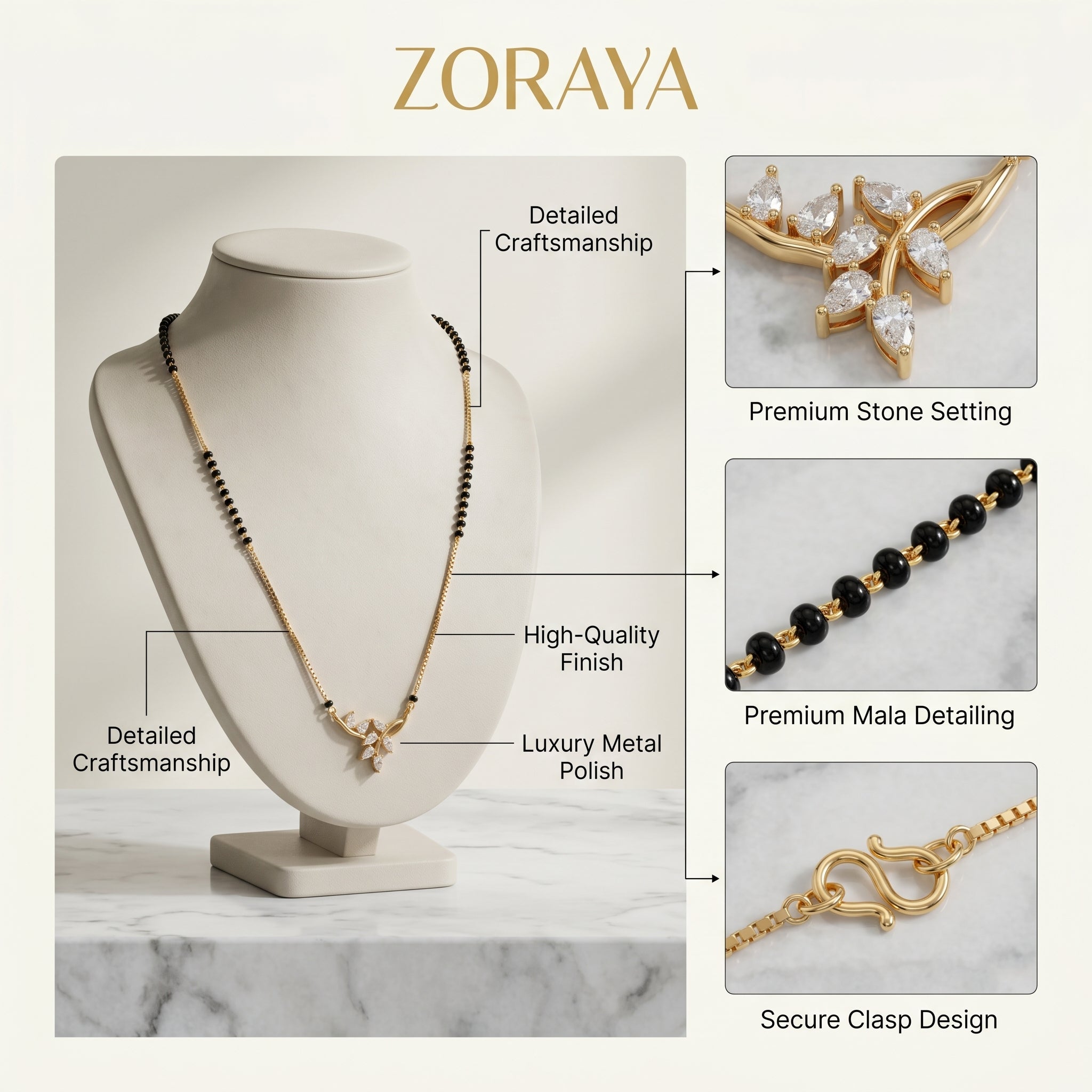 Zoraya Premium Mangalsutra Necklace