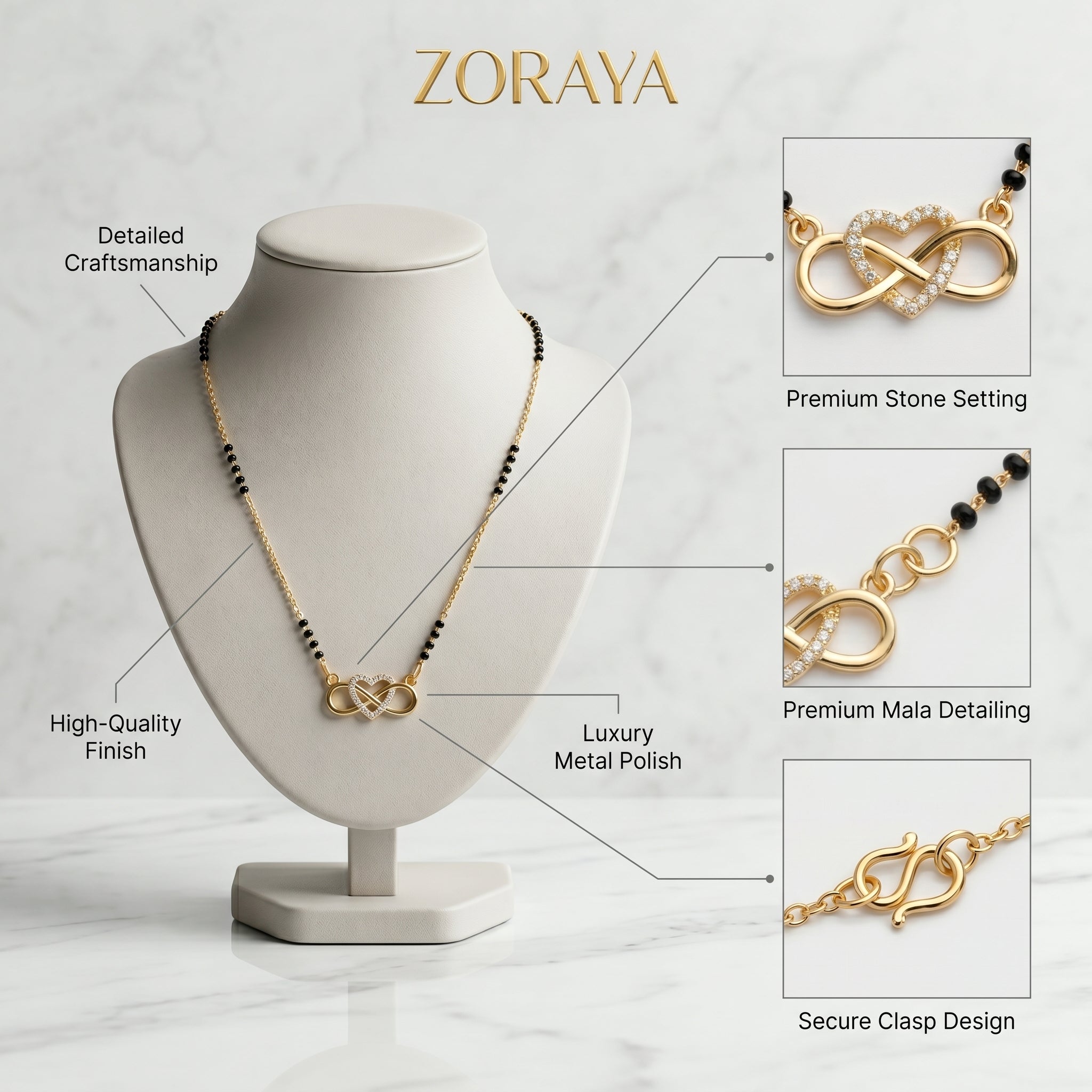 Zoraya Classic Mangalsutra Necklace
