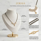 Zoraya Sparkling Mangalsutra Necklace