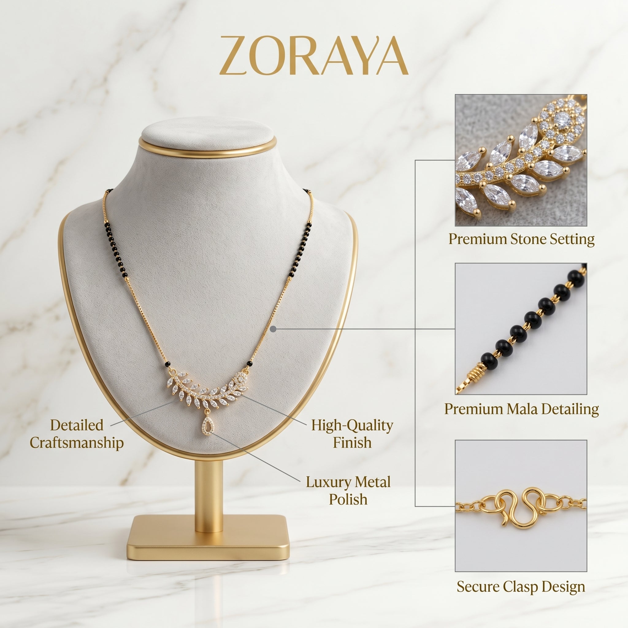 Zoraya Modern Mangalsutra Design