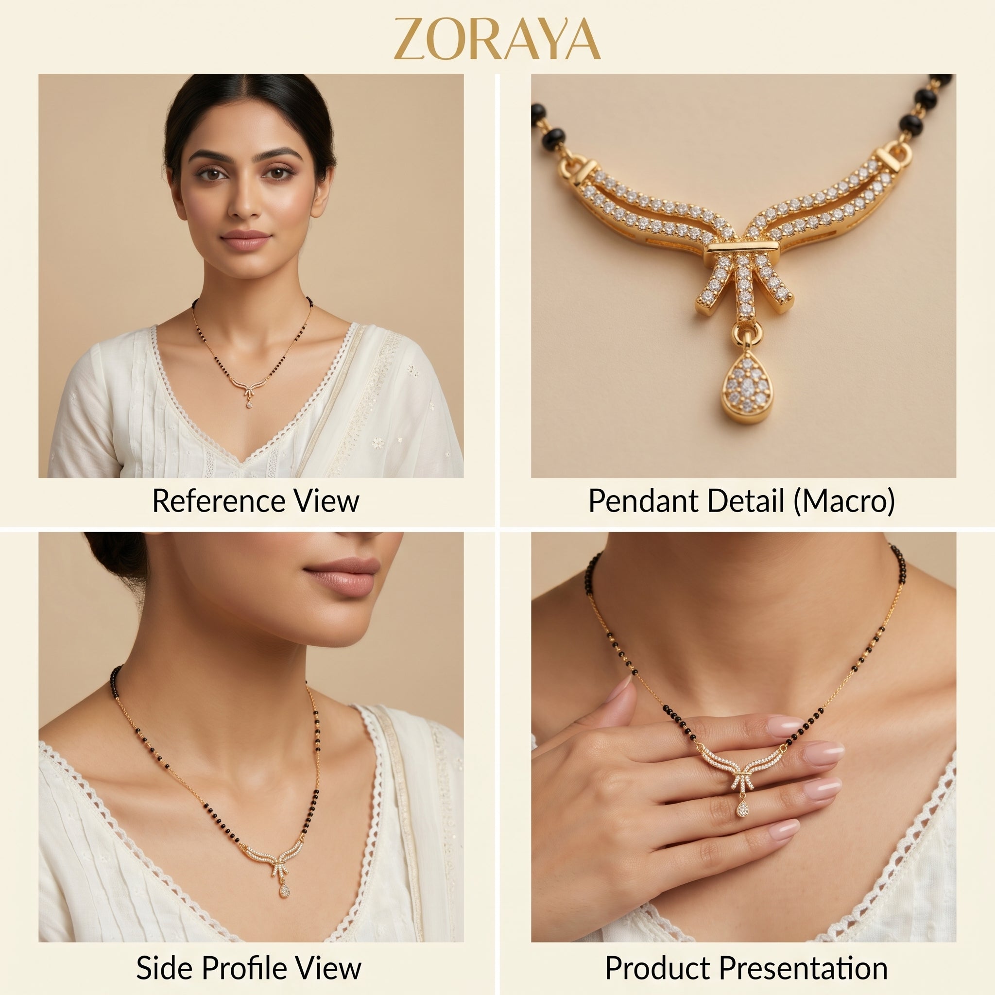 Zoraya Beautiful Mangalsutra Necklace