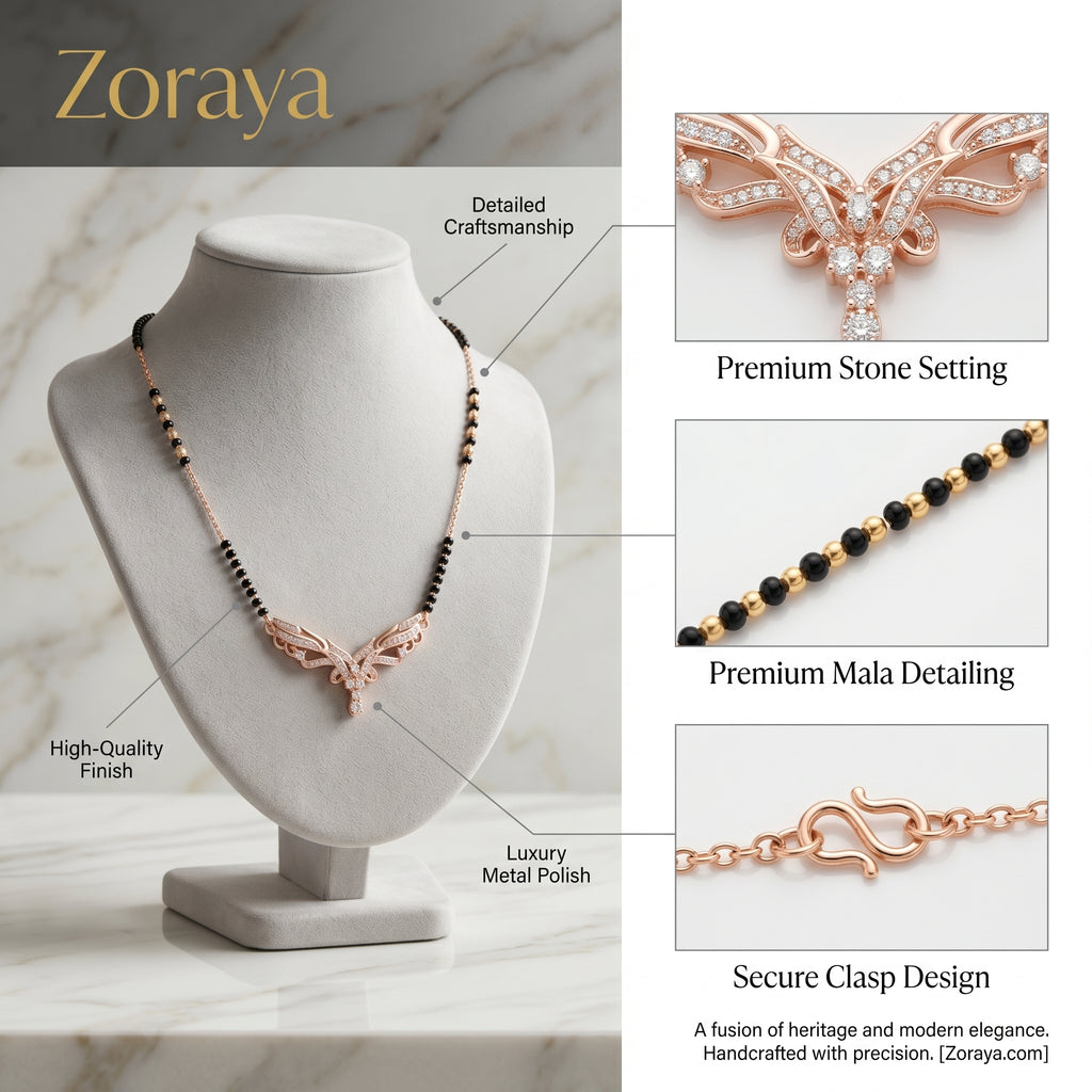 Zoraya Gold Tone Mangalsutra