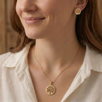 Zoraya Golden Tree Charm Set