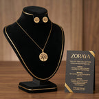Zoraya Golden Tree Charm Set