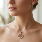 Zoraya Golden Tree Charm Set