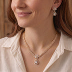 Zoraya Luxury Teardrop Necklace Set