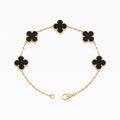 ZORAYA Midnight Clover Bracelet