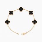 ZORAYA Midnight Clover Bracelet