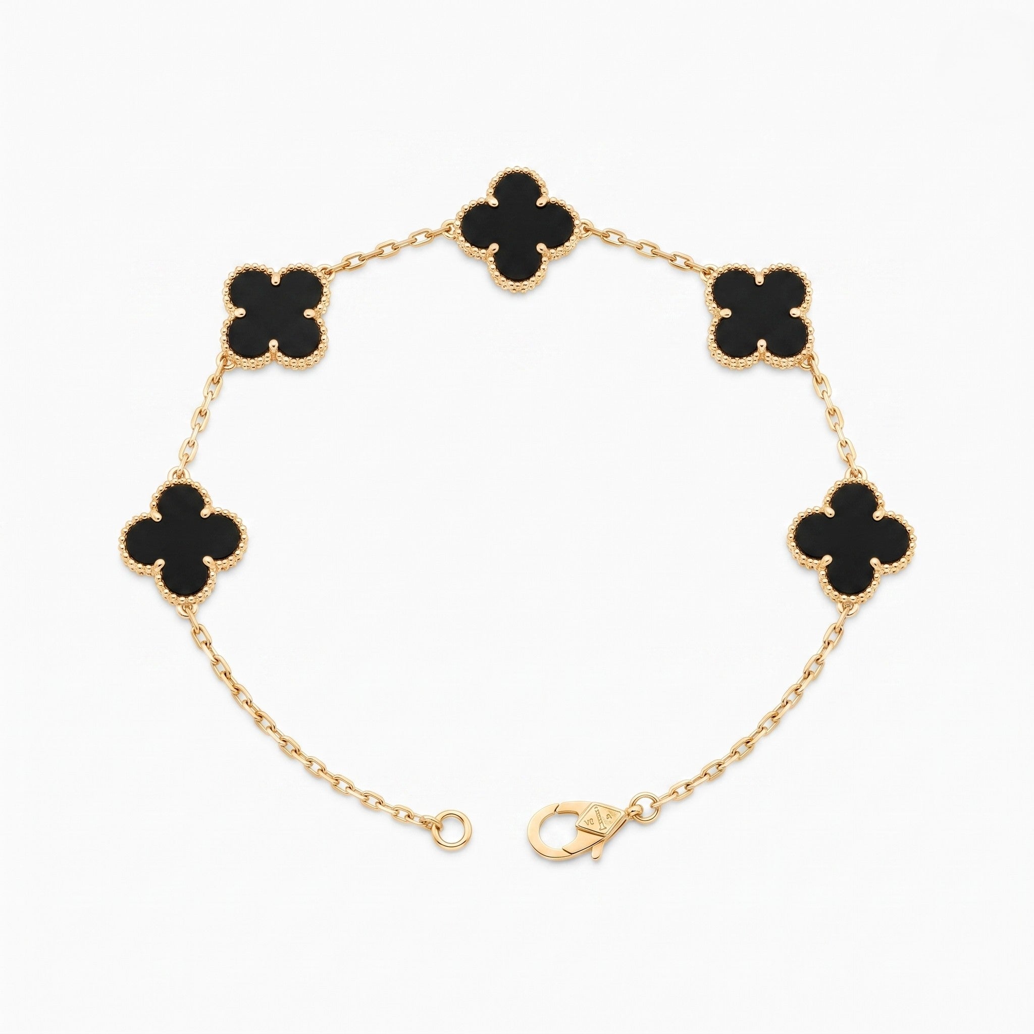 ZORAYA Midnight Clover Bracelet