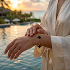 ZORAYA Midnight Clover Bracelet