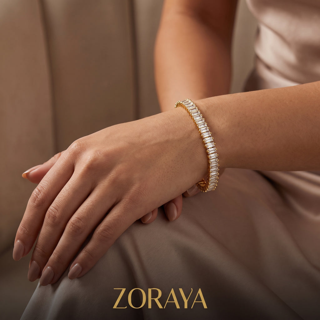 ZORAYA Radiant Tennis Bracelet