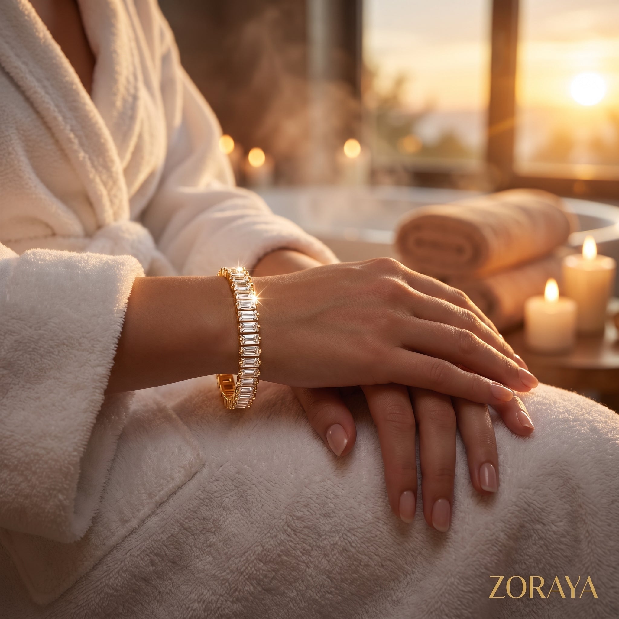 ZORAYA Radiant Tennis Bracelet