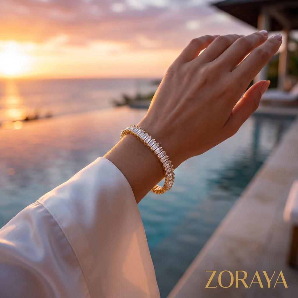 ZORAYA Radiant Tennis Bracelet