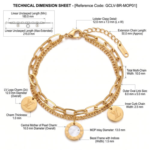 ZORAYA Luxe Charm Bracelet