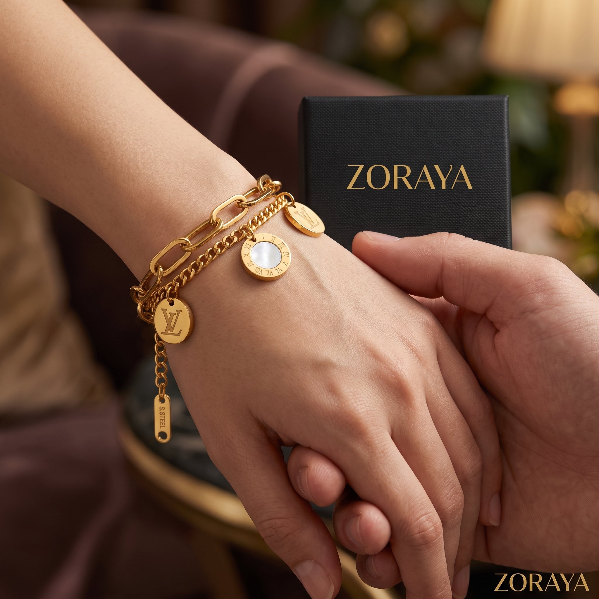 ZORAYA Luxe Charm Bracelet