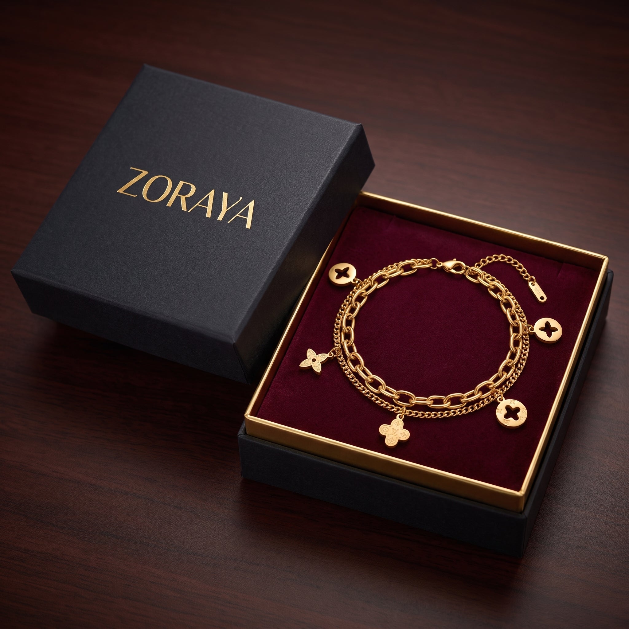 ZORAYA Signature Charm Bracelet
