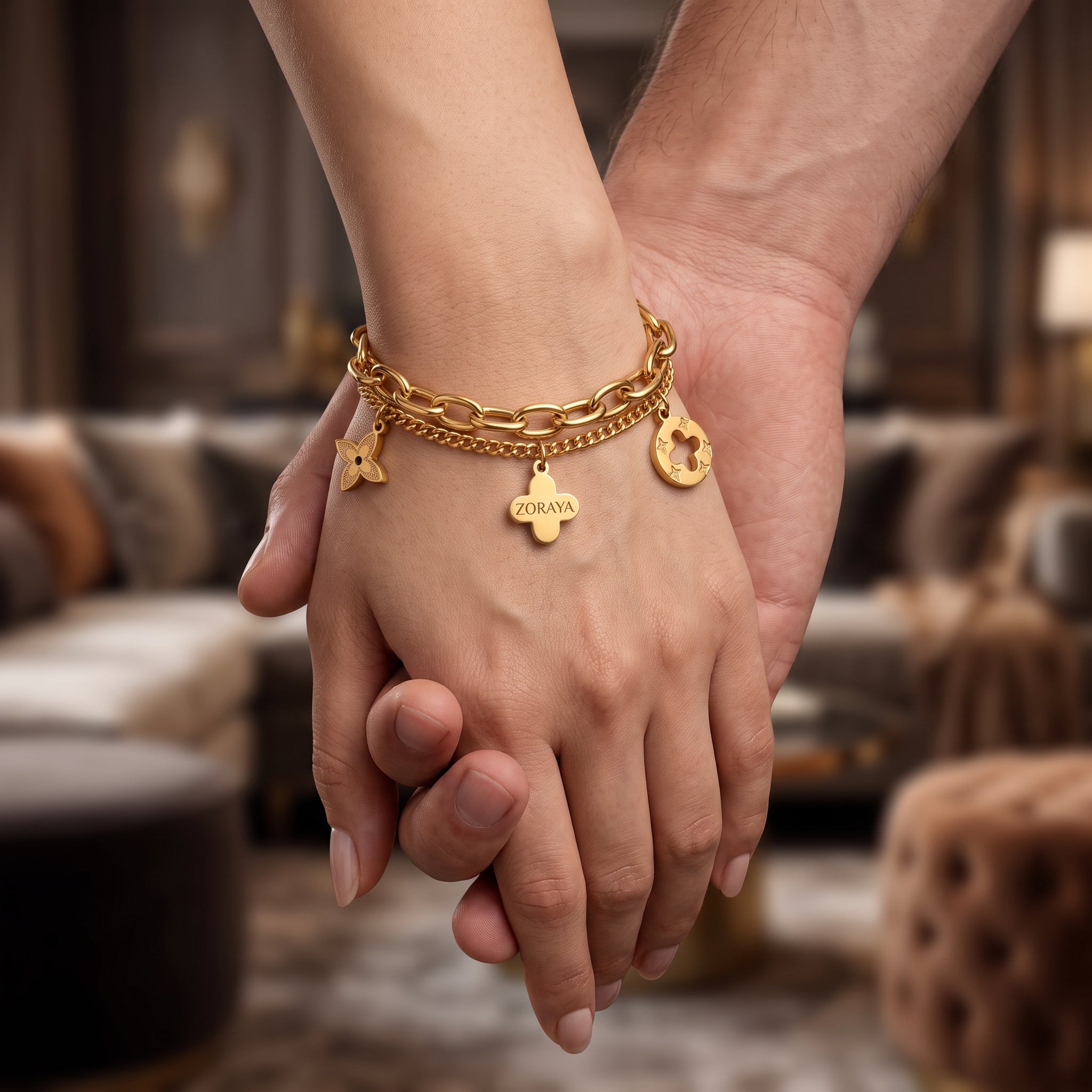 ZORAYA Signature Charm Bracelet