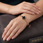 ZORAYA Rose Clover Bracelet