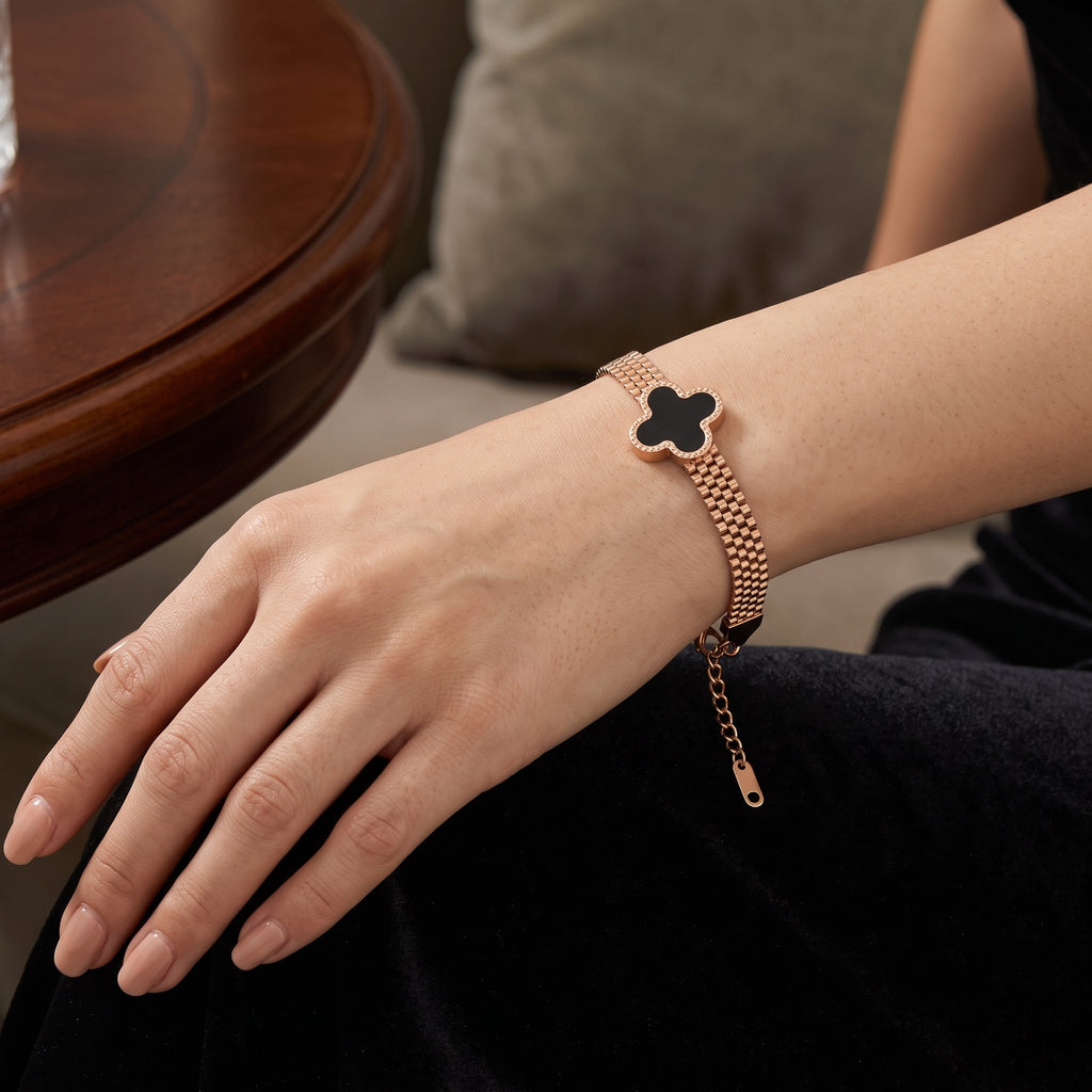 ZORAYA Rose Clover Bracelet