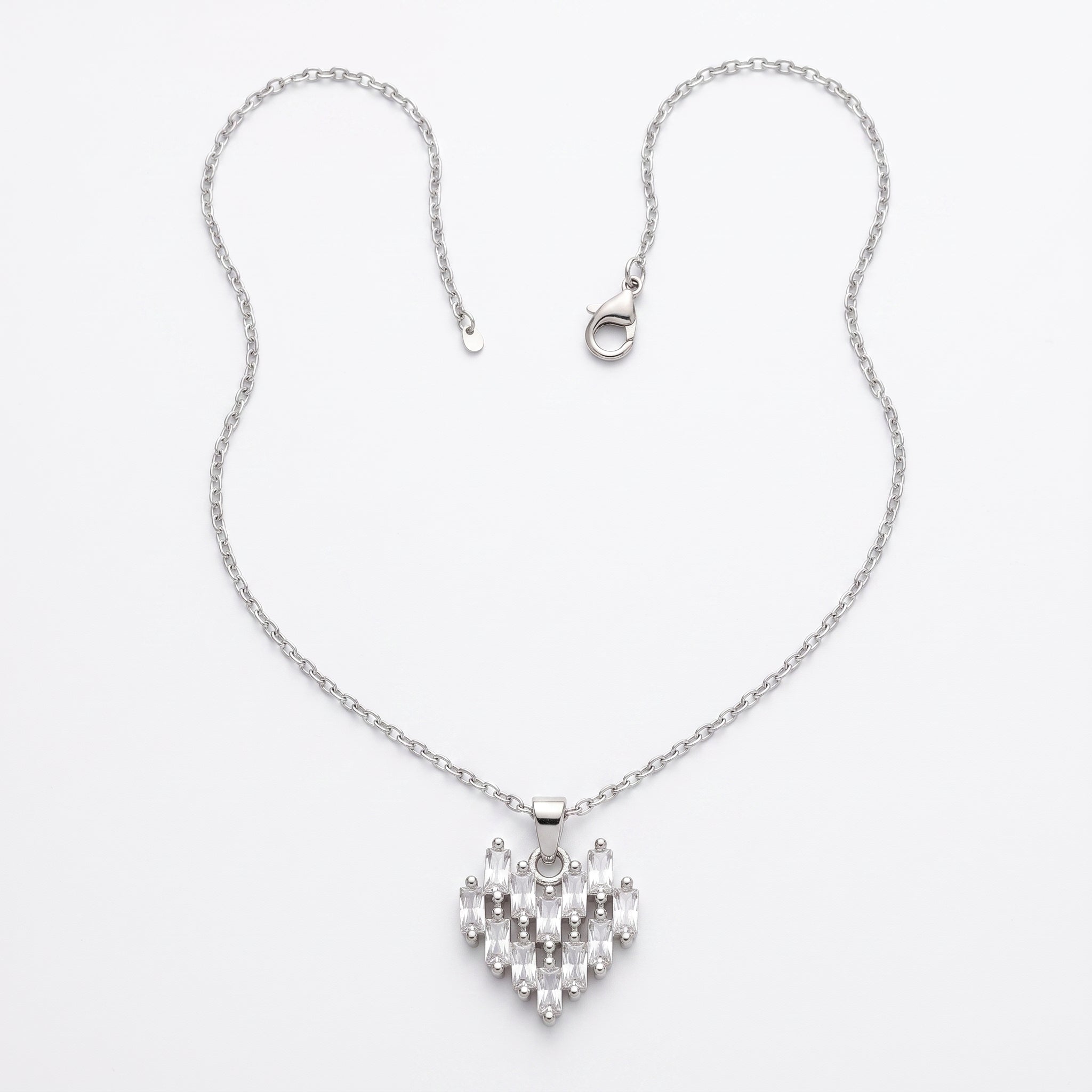 ZORAYA Crystal Heart Necklace