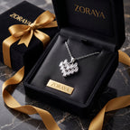 ZORAYA Crystal Heart Necklace