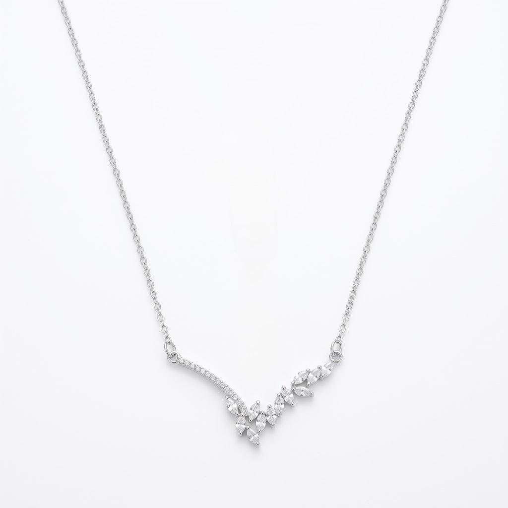 ZORAYA Crystal Vine Necklace