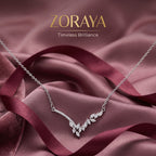 ZORAYA Crystal Vine Necklace