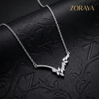 ZORAYA Crystal Vine Necklace