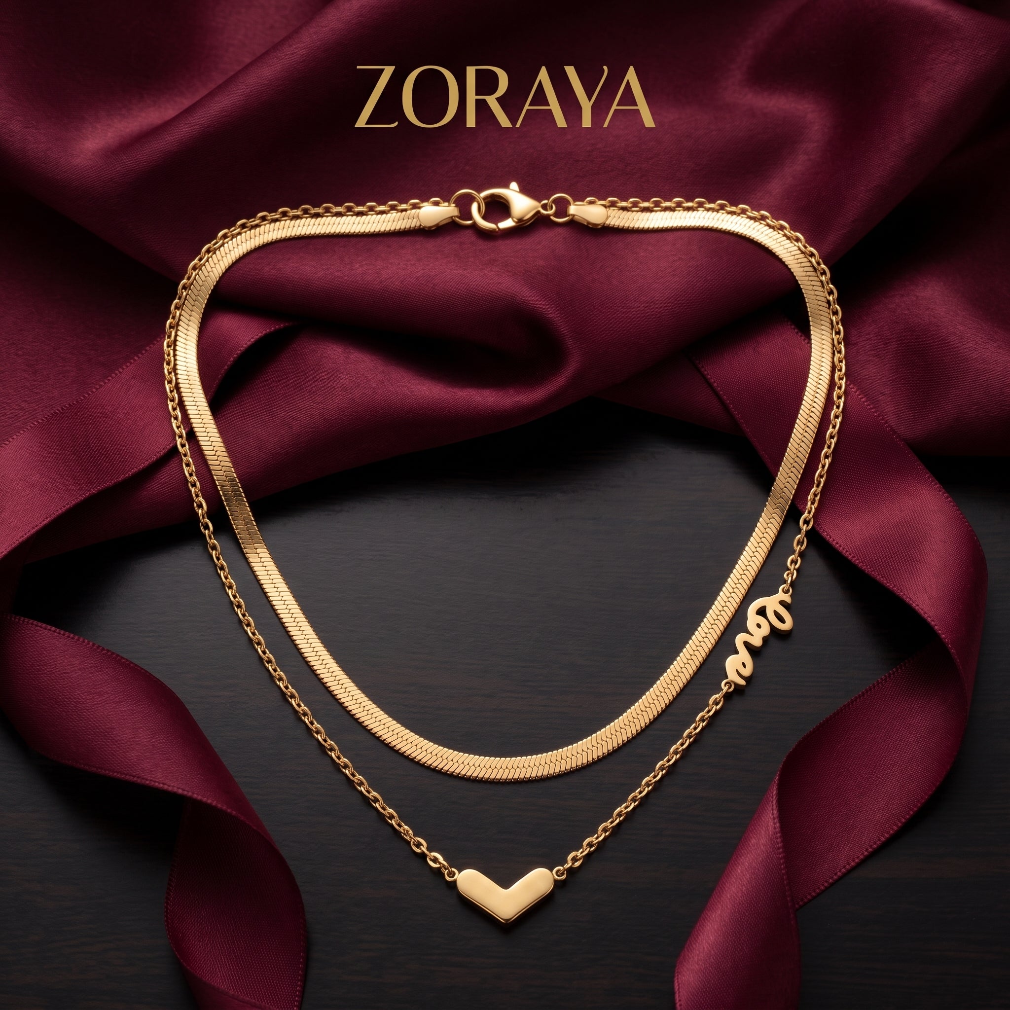 ZORAYA Love Layered Necklace