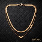 ZORAYA Love Layered Necklace