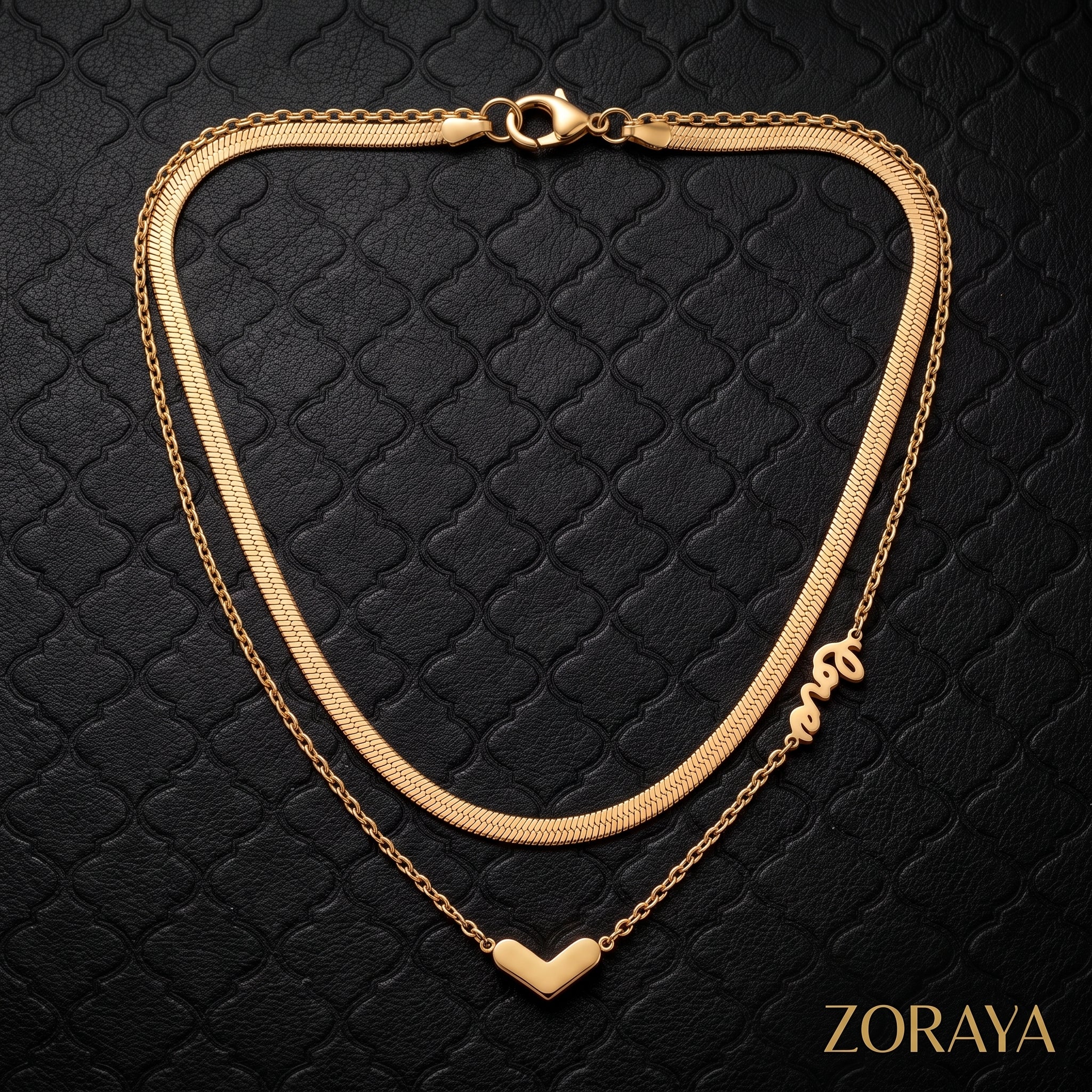 ZORAYA Love Layered Necklace