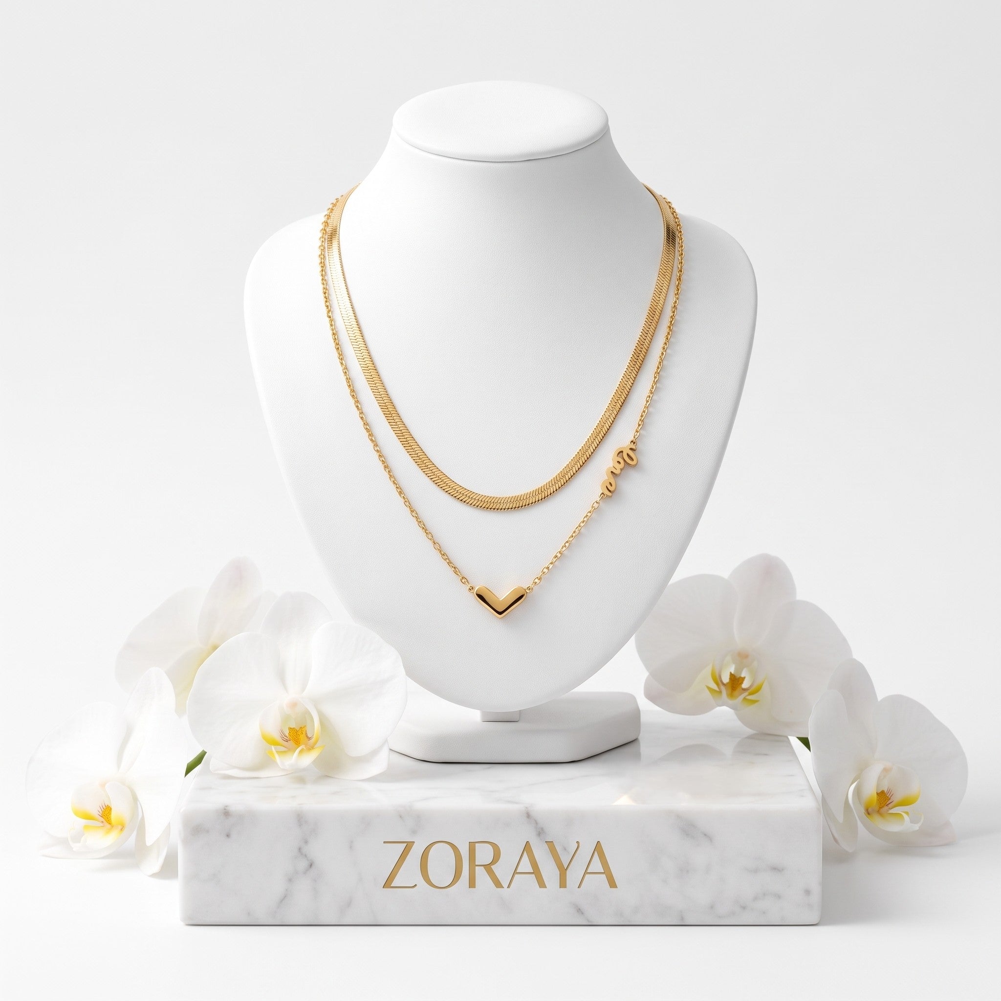 ZORAYA Love Layered Necklace