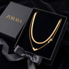 ZORAYA Love Layered Necklace