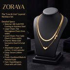 ZORAYA Love Layered Necklace