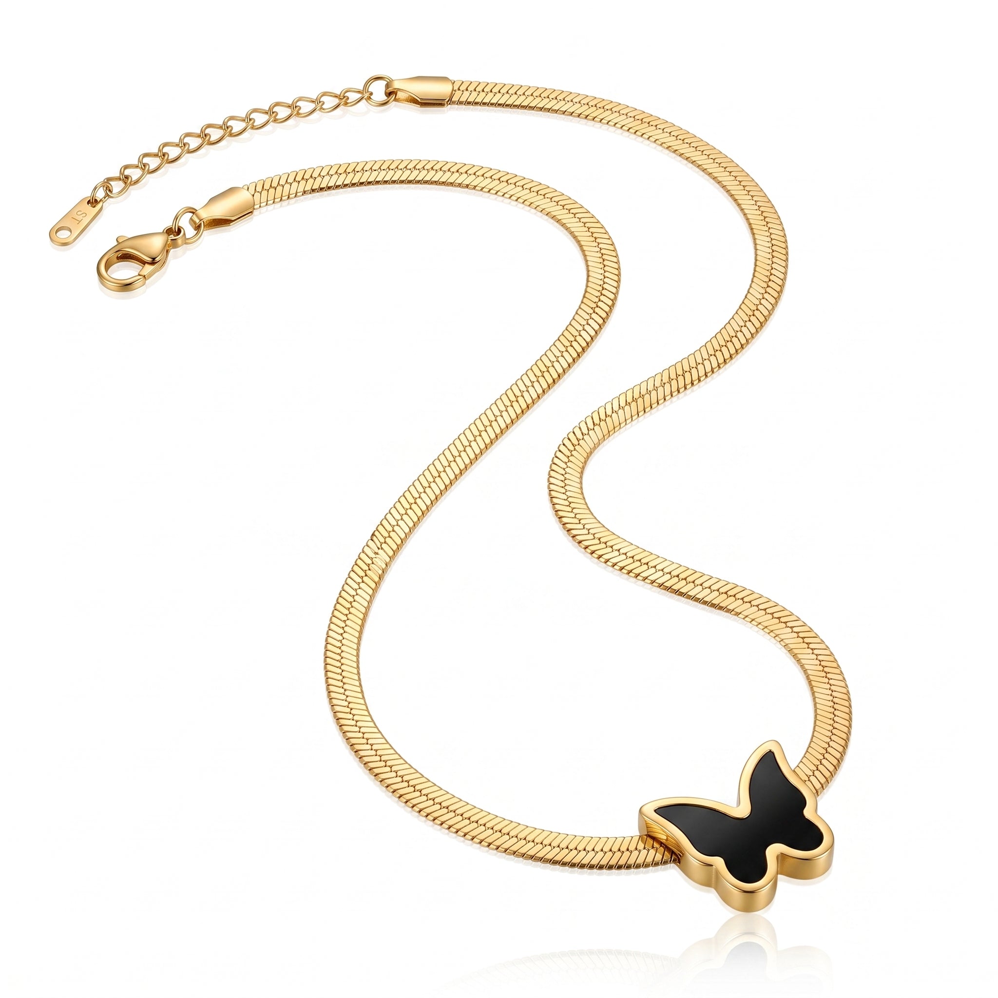 ZORAYA Elegant Butterfly Chain Necklace
