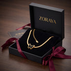 ZORAYA Elegant Butterfly Chain Necklace